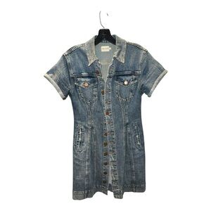 Alice + Olivia Blue Denim Top